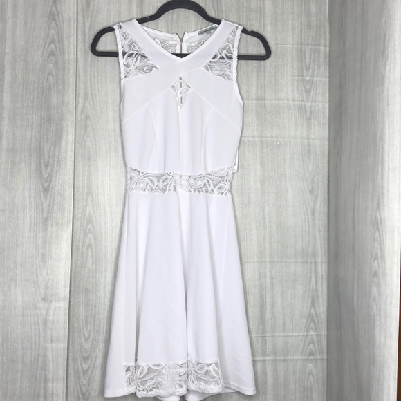 charlotte russe white dress